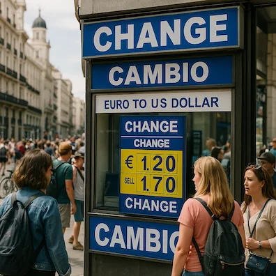 Currency exchange madrid