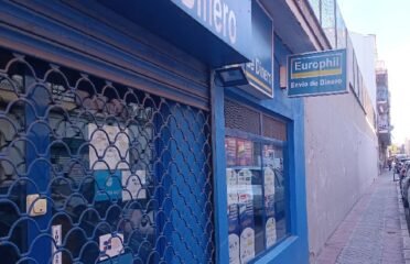 EUROPHIL Zona Entrevias  Envío de Dinero  Oficina de Cambio de Divisas  Change Dollar, Libras