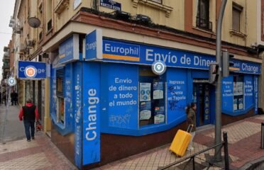 EUROPHIL-Zona Usera. Envio de Dinero  Oficina de Cambio de Divisa  Change Dollar